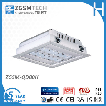 80W LED Gas Station Lamp with 5 Years Warranty